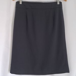 J. Crew Gray Wool Pencil Skirt
